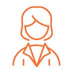 Silhouette de médecin qui montre que nos outils sont bâtis par des experts en génétique