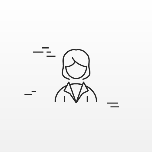 Icone de professionnel de la santé qui accompagne dans l'interprétation des résultats de tests génétiques